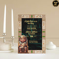 A Little Ruler Baby Shower | Royal Egyptian Pharaoh Invitation Suite, Emerald velvet Gold Theme, Digital & Printable"