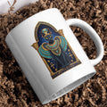 Bastet Mug, Egyptian Goddess Bastet Coffee Mug, Cat Goddess Cup, Ancient Egypt Gift, Witchy Pagan Altar Decor, 11oz 15oz Ceramic Mug